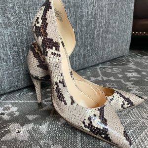 Snakeskin Nine West Pumps